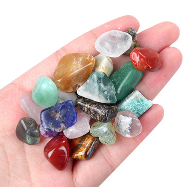Natural Crystal Gemstone Pendant Set
